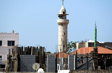 בנייה בשכונת עג'מי (ארכיון)