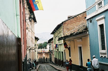העיר קיטו באקוודור. פוטנציאל קטלני