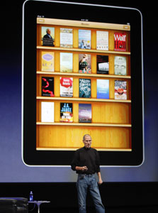 אפליקציית הספרים ב-iPad, צילום: בלומברג