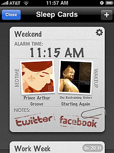 לילה טוב לאייפון: חמש אפליקציות לשינה מוצלחת יותר