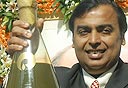 המיליארדר ההודי מוקאש אמבאני , צילום: איי אף פי