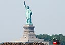 פסל החירות ליד ניו יורק, צילום: בלומברג