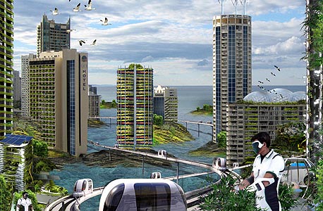 אוסטרליה 2050: הבניינים ישמשו לגידול מזון, רכבות ירחפו על פני המים