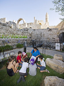 ימי קדם במגדל דוד, צילום: פיני חמו