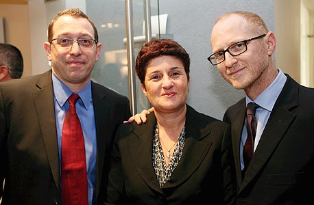 מימין: משה גאון, סמדר ברבר-צדיק ושי פרמינגר, צילום: אילן ספירא