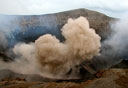התפרצות הר געש (ארכיון), צילום: בלומברג