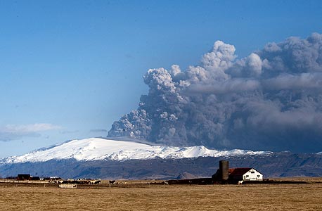 ההתפרצות ב-2010, צילום: אי פי אי