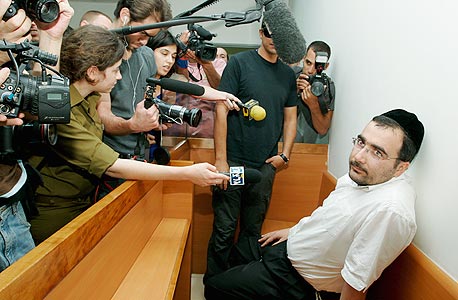 מאיר רבין בבית המשפט. יישאר במעצר