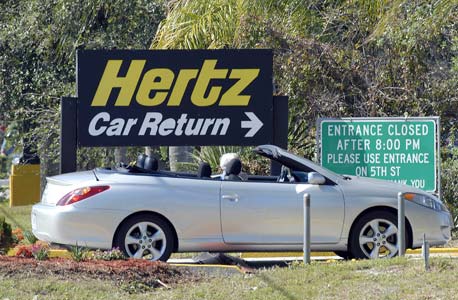 השכרת רכב hertz, צילום: בלומברג