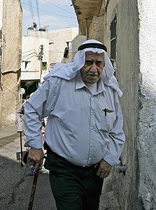קשיש ערבי, צילום: ערן יופי כהן