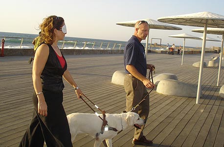 פעילות למען בעלי המוגבלויות בנמל תל אביב, צילום: אורן דותן