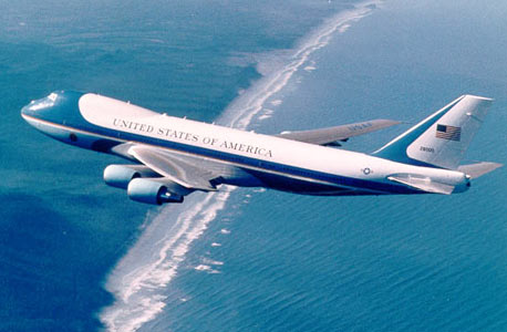 מטוס אייר פורס וואן הנוכחי של נשיא ארה"ב , צילום: Boeing Photo