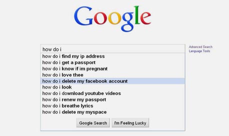 מהפך נגד פייסבוק? ההשלמה האוטומטית של גוגל, צילום מסך: google.com