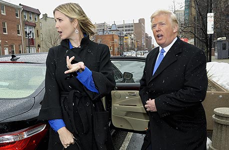איוונקה טראמפ עם אביה דונלד, צילום: בלומברג