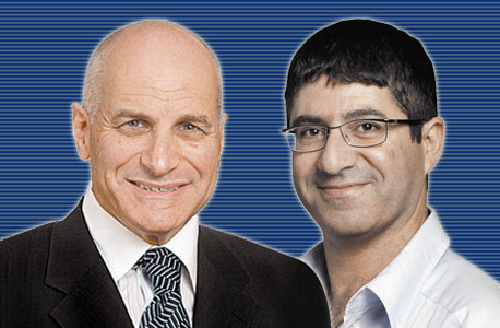 (מימין) אלי גבריאל וארי מילשטיין