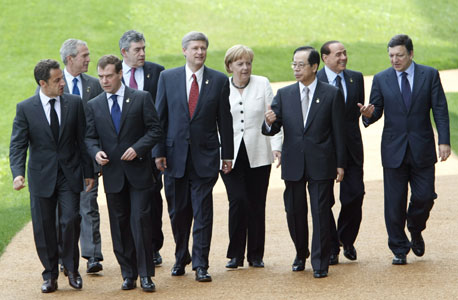 ראשי ה-G20 בכנס בטורונטו. אמרו כן לצנע