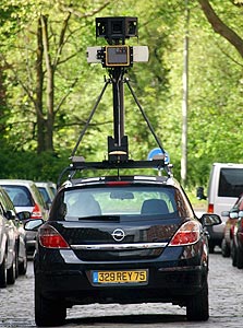 רכב צילום של Google Street View, צילום: אי פי אי