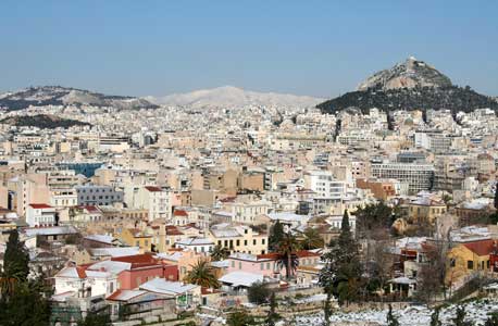 אתונה, יוון. מרום אחרון ברמת שביעות הרצון