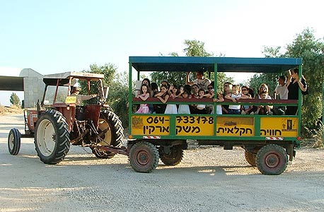 חוויה חקלאית, מזכרת בתיה. מחיר: 35 שקל לילד, 20 שקל למבוגר