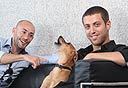 מייסדי קרן סייהוק אסף בן אשר (מימין) וכפיר מויאל, צילום: אוראל כהן