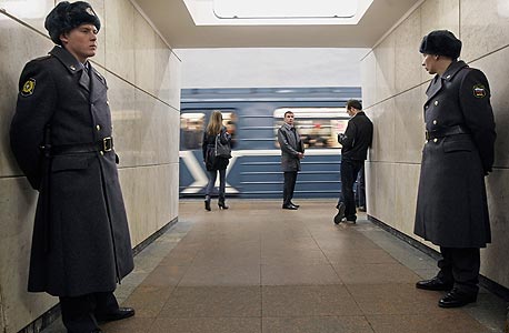 הרכבת התחתית במוסקבה, צילום: אי פי אי