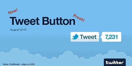 כפתור הההטמעה של טוויטר, על פי Mashable כפתור הההטמעה של טוויטר, על פי Mashable