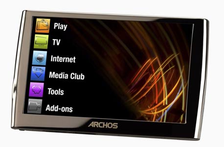 טאבלט Archos 9. מחיר: 2,499 שקל