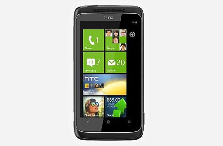 מכשיר של HTC עם וינדוז פון 7. המבקרים מתהלבים, הצרכנים פחות, צילום מסך: Microsoft.com