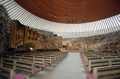 כנסיה בהלסינקי, פינלנד, צילום: Sergey Subbotin 