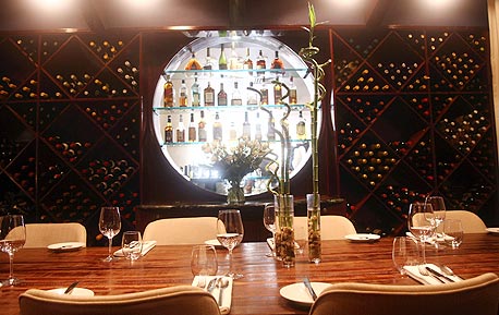 חדר פרטי במסעדת רפאל בתל אביב