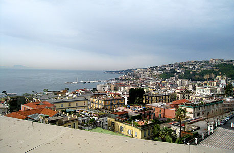 נוף הנשקף ממלון בריטניק, נאפולי