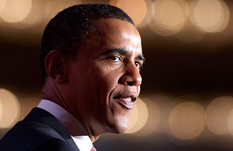 ברק אובמה המועמד לנשיאות ארה"ב, צילום: בלומברג