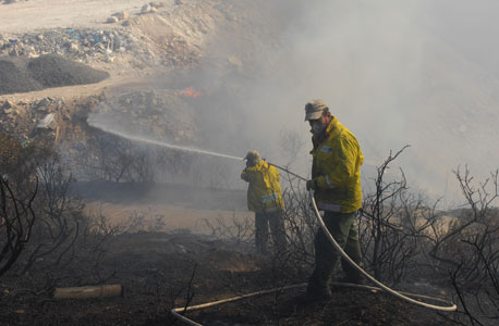 שריפה בגליל המערבי: עשרות פונו, הושגה שליטה על האש