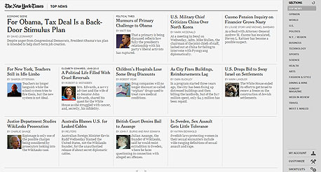 אפליקציית "ניו יורק טיימס" לכרום, צילום מסך: chrome.google.com/webstore