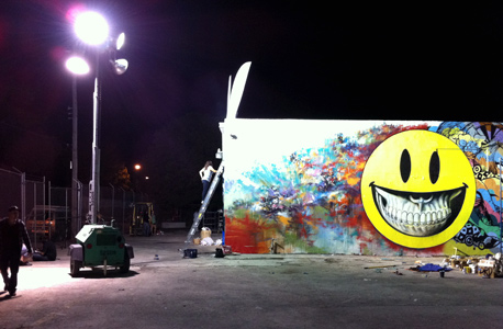 אמנות הרחוב במיאמי פורחת לצד היריד הרשמי