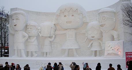 Sapporo Snow Festival, יפן. מחיר: חינם, צילום: cc By David McKelvey