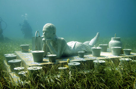 המוזיאון התת ימי בקנקון, צילום: אי פי אי