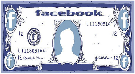 הקרדיטים של פייסבוק יפגעו בצרכן?, איור: יונתן וקסמן