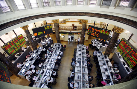הבורסה בקהיר. צנחה ב-15.7% ביומיים, צילום: אי פי אי