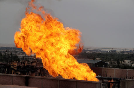 יו&quot;ר חברת הגז המצרית: הפיצוץ בצינור - עקב &quot;דליפה קטנה&quot;