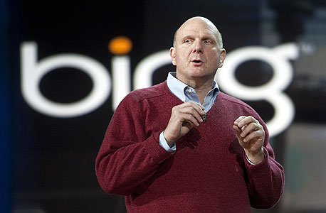 מנכ"ל מיקרוסופט, סטיב באלמר. בינג מעורר כעס מנכ"ל מיקרוסופט, סטיב באלמר. בינג מעורר כעס