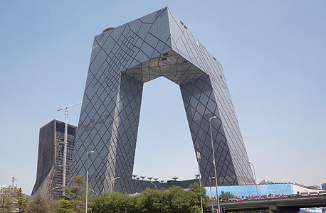 בניין הטלוויזיה בביג'ינג. בגלל מצרים הצנזורה הוחרפה