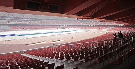 האיצטדיון האולימפי (קן הציפור) בבייג'ינג