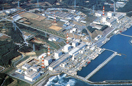 תחנת הכוח הגרעינית בפוקושימה, יפן, צילום: אי פי אי