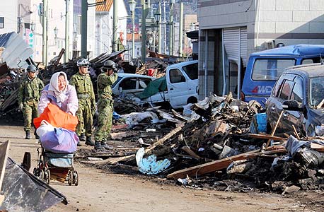 נזקי רעידת האדמה האחרונה ביפן