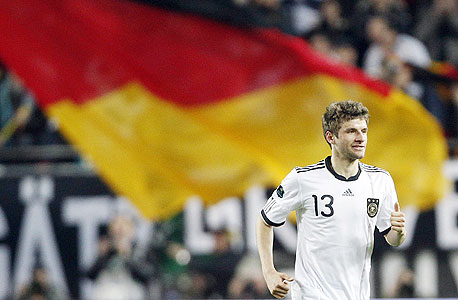 תומאס מולר מנבחרת גרמניה. פטריוטיות היא לא הכרח להצלחה של נבחרת לאומית, צילום: אי פי