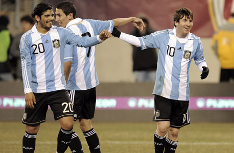 שחקני נבחרת ארגנטינה. צפי ההכנסות ממכירת מרצ