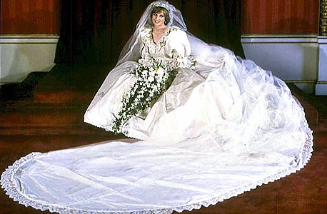 הנסיכה דיאנה ביום החתונה, צילום: איי אף פי