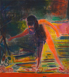 "שבור פה, שבור שם", 2010. "עד שאתה לא מדבר עם העבר אתה לא צייר אמיתי"