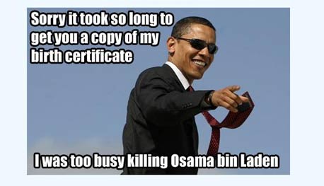 ברק אובמה התנצלות גלויה בן לאדן, צילום מסך: plixi.com